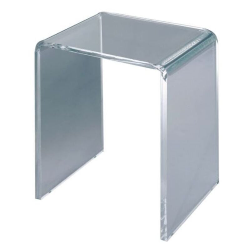 Tabouret de douche acrylique transparent - Kinedo