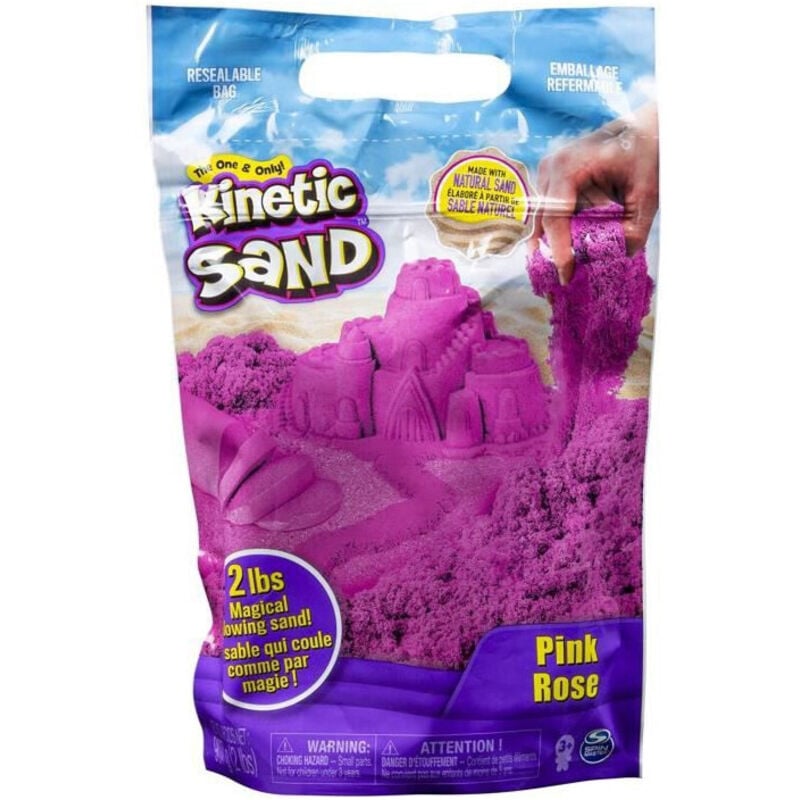 Spinmaster - Sable fluide magique Kinetic Sand 90 g Rose
