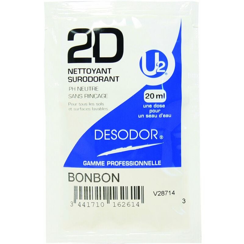 Desodor 2d/3d - 2D en dosette 20 ml parfum : bonbon