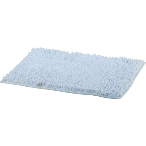 King Home ANTI-SLIP WHITE Chenille 60x40 cm BAG RUG