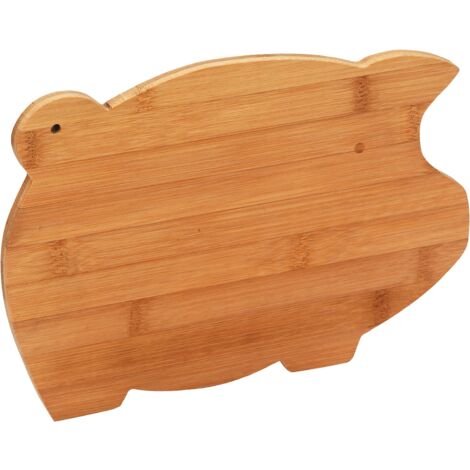 King Home BAMBU' SCHWEINEBESTIMMUNG 28x20x1h cm