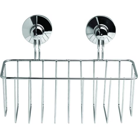 King Home CHROME EINSEITIGES DUSCHGITTER mit Spiegeloberfläche 10x16,5x24h cm