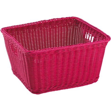 King Home Fuchsia SYNTHETISCHER WEINKORB JOY 40x34,5x22h cm