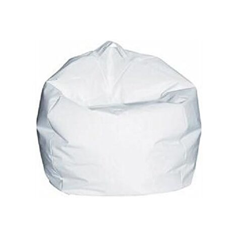 King Home Fußhocker 65x62h cm mit abnehmbarem Bezug weiß
