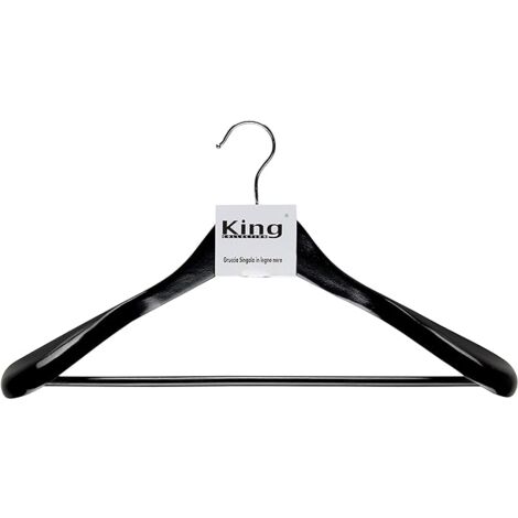 King Home GRUCCIA SING. C/SIDED IN SCHWARZEM HOLZ QUALITÄT A 45x4,5x24h cm