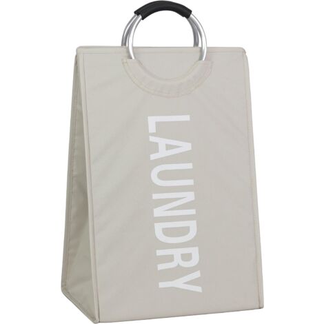 King Home LAUNDRY POLYESTER BEIGE 40x30x70h cm