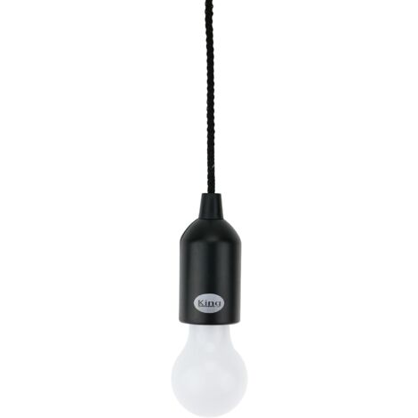 King Home LED-Lampe K-LIGHT BATTERY SMALL BLACK 5x130h cm