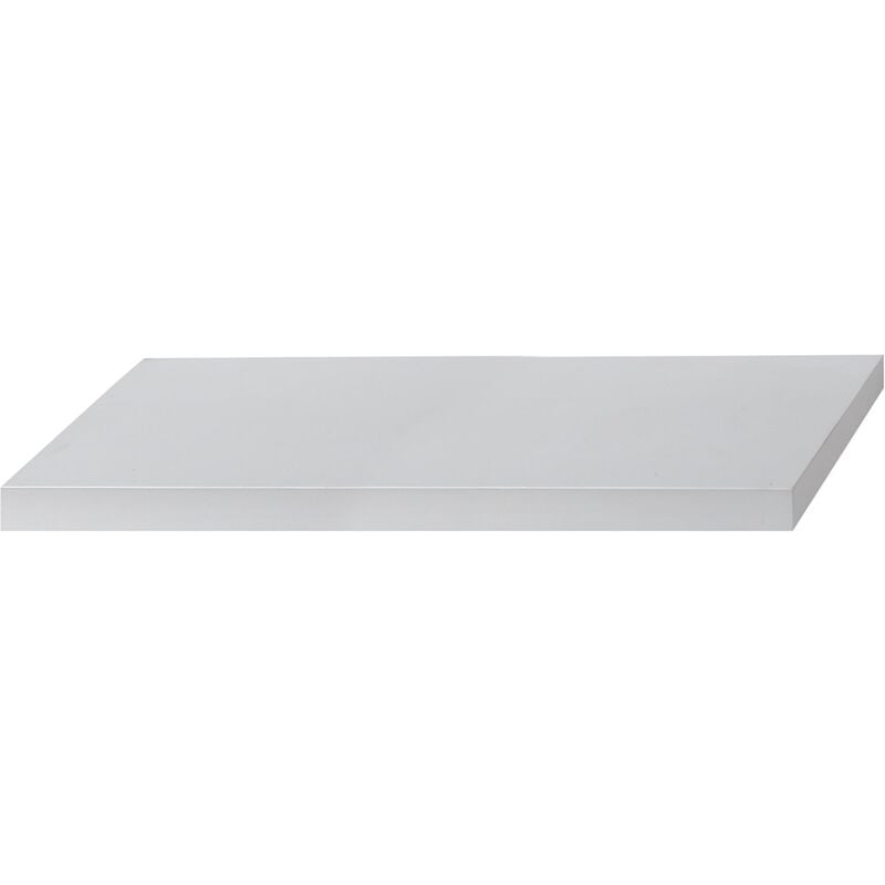 Mensola Tamburata In Mdf Bianco 100X25X5H confezione da 6 pezzi - King Home