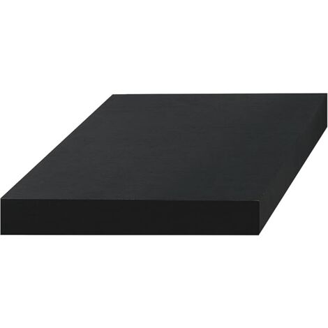 King Home Mensola Tamburata In Mdf Wenge 25X25X5H confezione da 8 pezzi