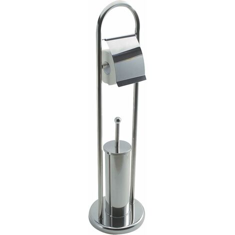 King Home PIANTANA MULTIFUNZIONE tonda in acciaio 22x80h cm