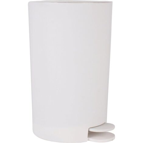 King Home POLYPROPYLENE FLASCHE C/PEDAL 3 LT WEISS 16x25,5h cm