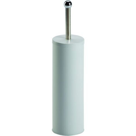 King Home PORTASCOPINO BIANCO in acciaio 9,5x38,5h cm