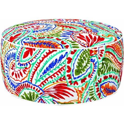 King Home POUF OTTOMAN MALACCA CM 53X53X23