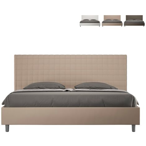 King-Size-Doppelbett 180x200 Containerbauweise Sunny K  Farbe: Beige - Version: Standardmodell