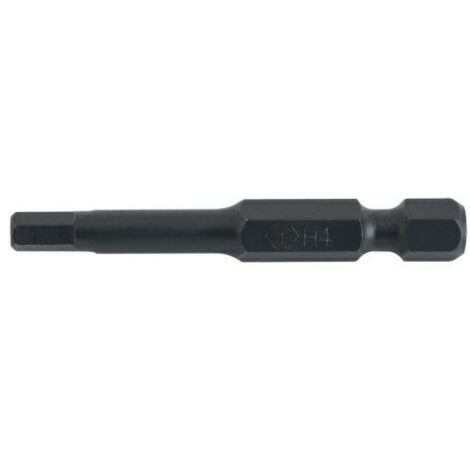 King Tony - 1/4" hexagon head power bits 6mm 50mm