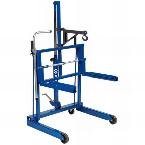 KING TONY - Chariot porte-roues hydraulique pour camionnette, camion et bus 500kg
