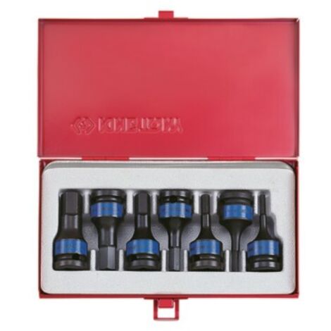 KING TONY - Coffret choc 1/2" 7 pièces