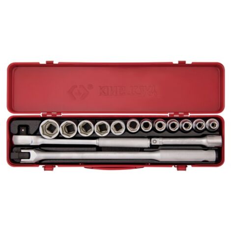 KING TONY - Coffret de douilles 1/2"  15 pièces