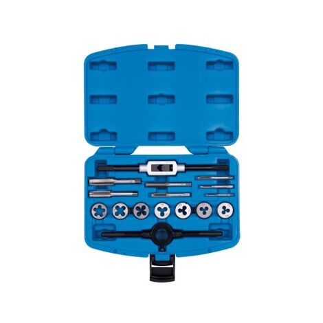 KING TONY - Coffret de tarauds, filières et porte-outils - 16 pièces