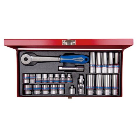 KING TONY - Coffret douilles 3/8" 26 pièces