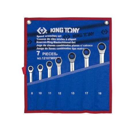 Clé Mixte à Cliquet Métrique 12 Mm - KING TONY - Tracto Pieces