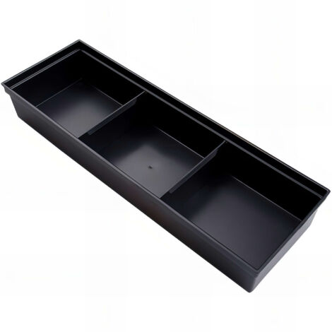 KING TONY - Lot de 2 bacs de rangement 278 x 87 x 43mm avec 2 séparateurs