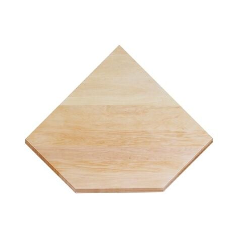 KING TONY - Plan de travail en bois pour meuble d'angle 87D1113AKB et 87D1113AKG