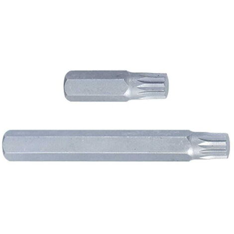 KING TONY SPLINE TIP M 9x80mm 6-kant, 10mm