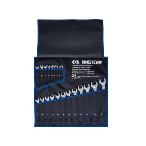 KING TONY - Trousse de 21 clés mixtes légères 6 à 32mm