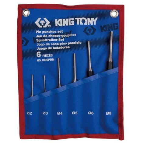 King tony zestaw wybijaków igłowych 6 cz. 2 - - 8mm
