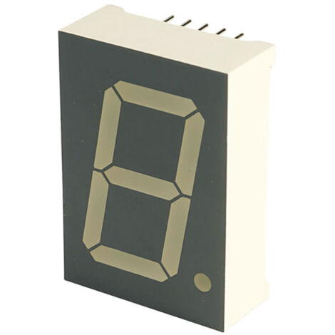 Kingbright 7-Segment-Anzeige Grün   4.4 V  SC10-21GWA