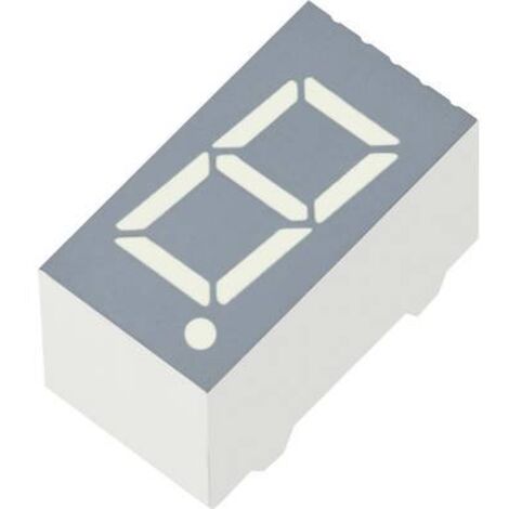Kingbright Afficheur 7 segments vert 9 mm 2.2 V Nombre de chiffres: 1 SA36-11GWA Q87575