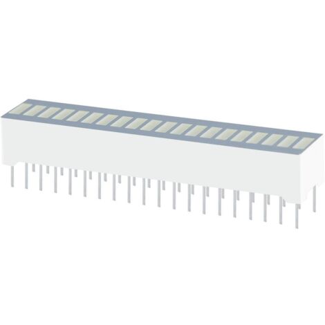 Kingbright CC-20/20SYKWA Grafico a barre LED Giallo (L x A x P) 50.7 x 10.16 x 8 mm