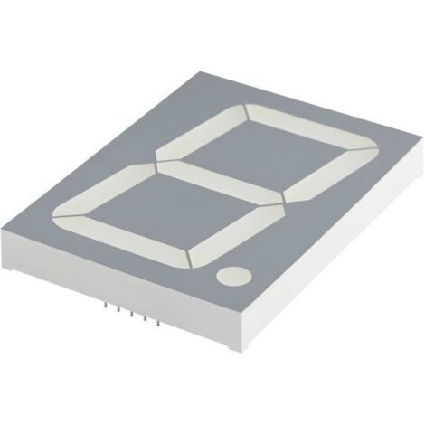 Kingbright Display a 7 segmenti Rosso 101.2 mm 7.4 V Numero in cifre: 1 SC40-19SURKWA