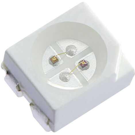 Kingbright KAA-3528RGBS-11 SMD-LED mehrfarbig  PLCC4 Rot, Grün, Blau 220 mcd, 500 mcd, 100 mcd 120 °