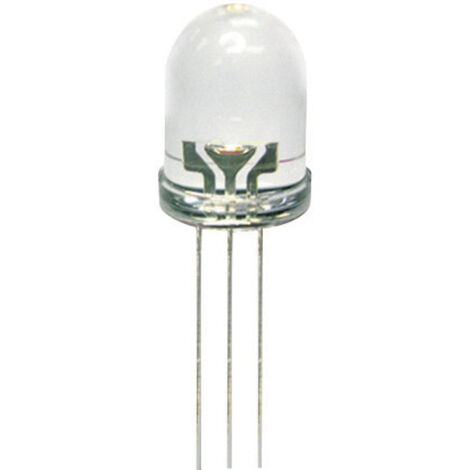 Kingbright L-115WEGW LED mehrfarbig  Rot, Grün Rund 3 mm 40 mcd, 35 mcd 60 ° 20 mA 2 V, 2.2 V