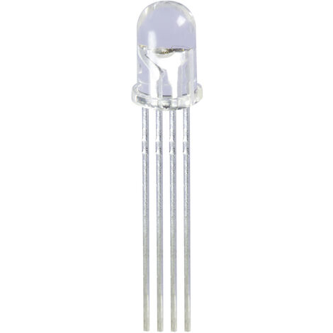 Kingbright L-154A4SURKQBDZGW LED mehrfarbig  Rot, Blau, Grün Rund 5 mm 200 mcd, 300 mcd, 1300 mcd 60