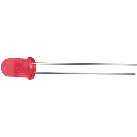 Kingbright L-53SRC-J4 LED bedrahtet  Rot Rund 5 mm 8000 mcd 20 ° 20 mA 2.1 V
