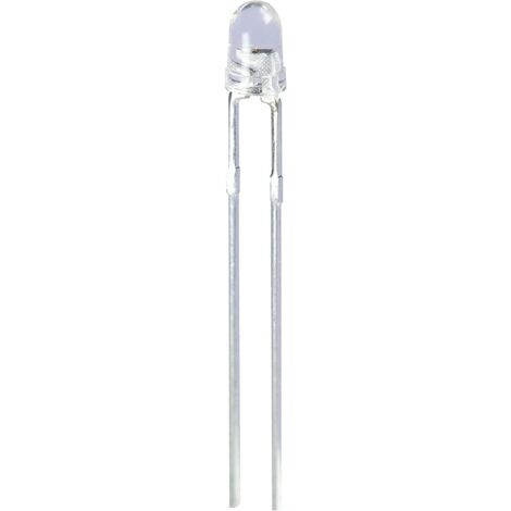 Kingbright L-7104ZGC LED vert rond 3 mm 9000 mcd 34 ° 20 mA 3.3 V V371371