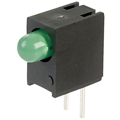 Kingbright  LED bedrahtet  Grün Rund 3 mm 20 mcd 90 ° 25 mA 2.2 V
