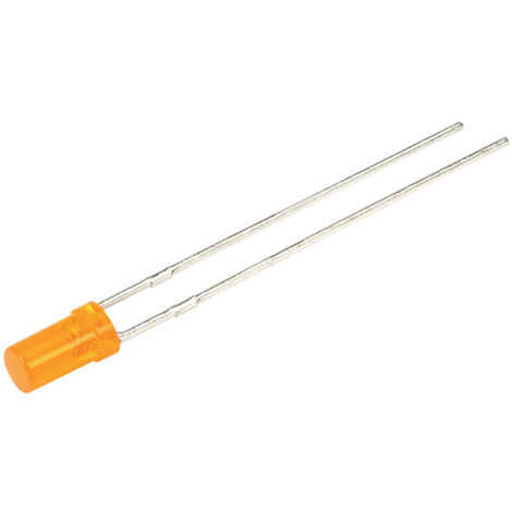 Kingbright  LED bedrahtet  Orange Rund 3 mm 5 mcd 100 ° 30 mA 2 V