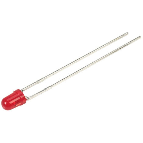 Kingbright  LED bedrahtet  Rot Rund 3 mm 20 mcd 40 ° 11.5 mA 14 V
