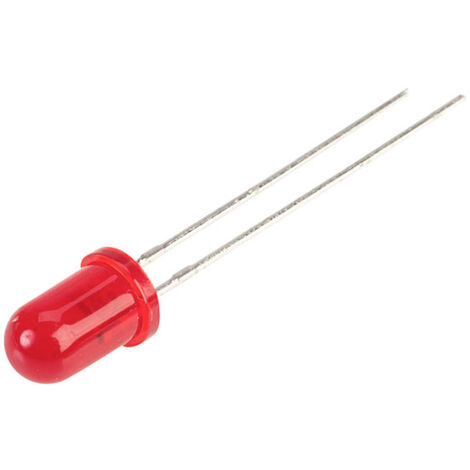 Kingbright  LED bedrahtet  Rot Rund 5 mm 30 mcd 30 ° 13 mA 5 V