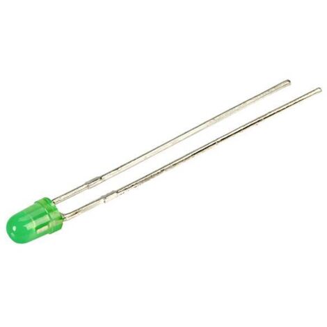 Kingbright LED vert rond 3 mm 5 mcd 40 ° 25 mA 2.25 V C664242