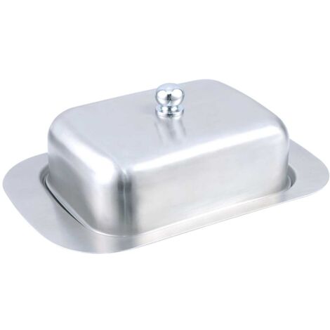 KINGHOFF KH-1462 Butterdose aus Stahl