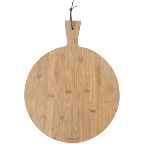 KINGHOFF KH-1673 Tagliere per pizza in bambù 30 cm