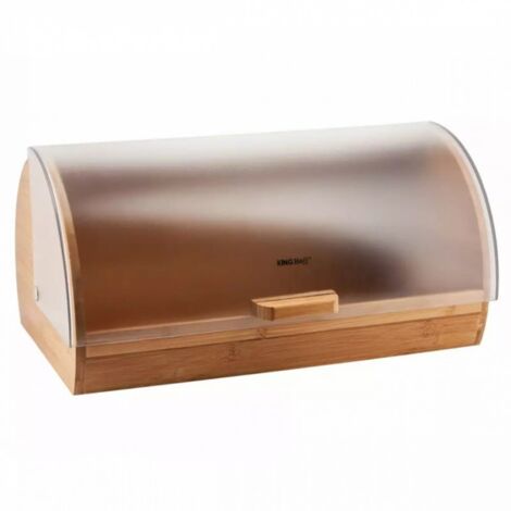 KINGHOFF KH-3216 BAMBUS-ACRYL BROTKASTEN