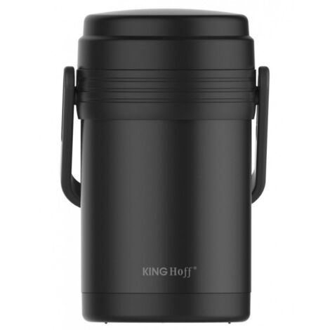 KINGHOFF LUNCH THERMOS 1,5 L + 3 RÉCIPIENTS KH-1396