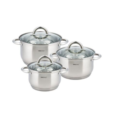 KINGHOFF TÖPFCHEN-SET 6-TEILIG KH-4447