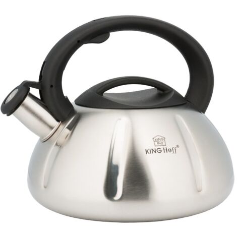 KINGHOFF WASSERKOCHER MIT PFEIFE 3L KH-3290